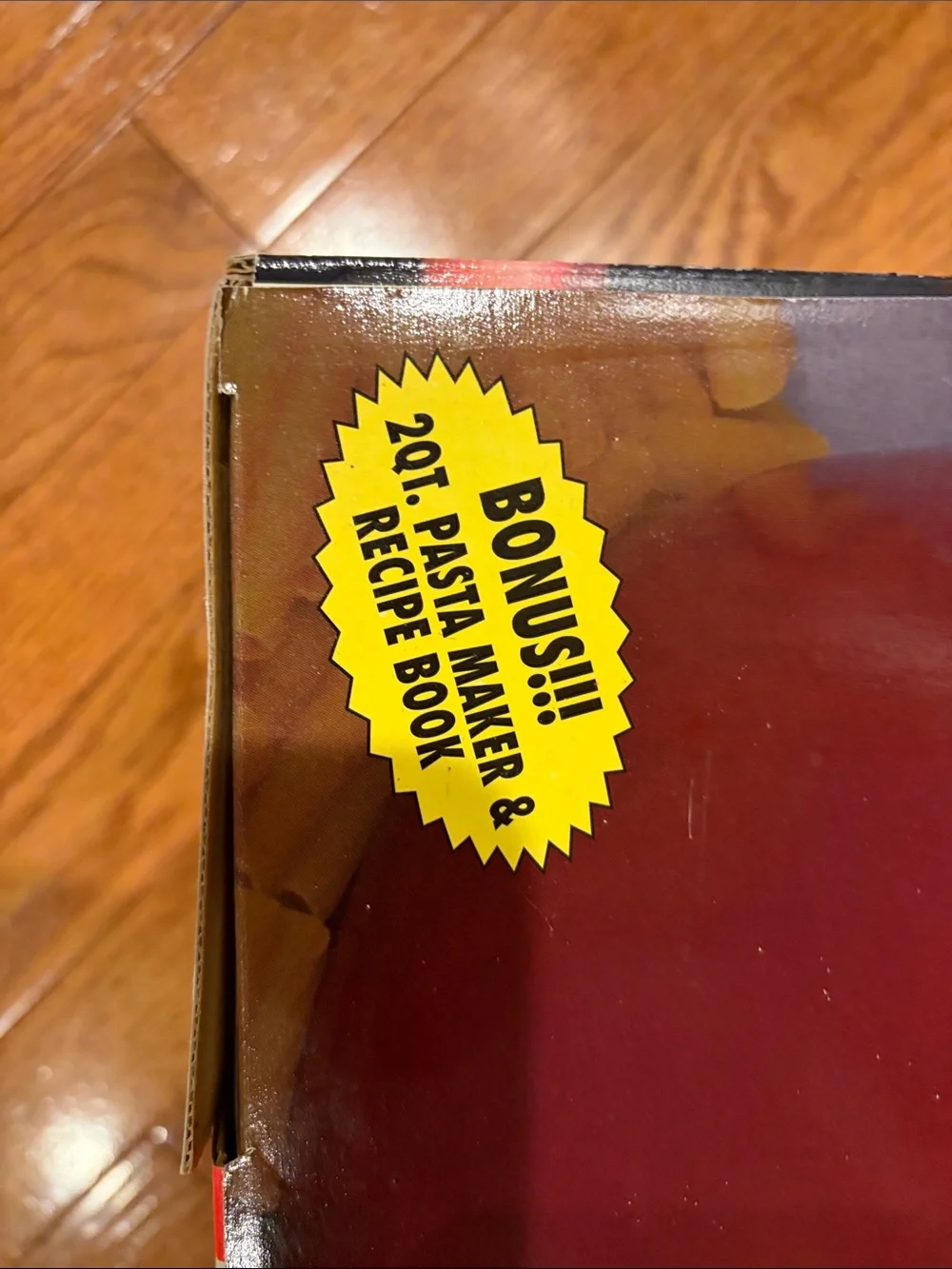 NWT KIRBY & ALLEN 6 Qt. Pasta Maker + Bonus 2 Qt. Pasta Maker Red + recipe book